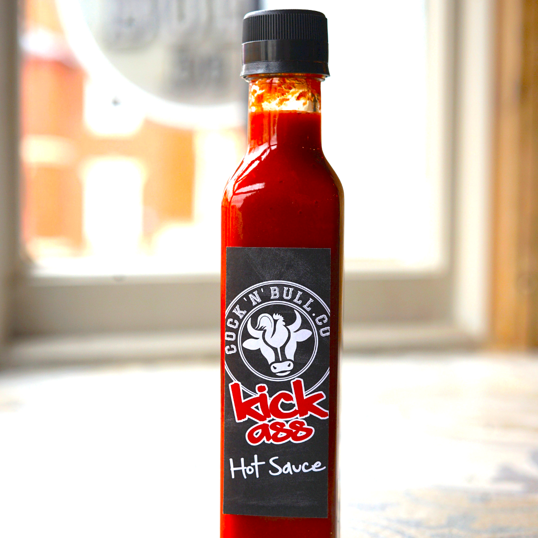 Cock'n'Bull Kick Ass Hot Sauce Bottle
